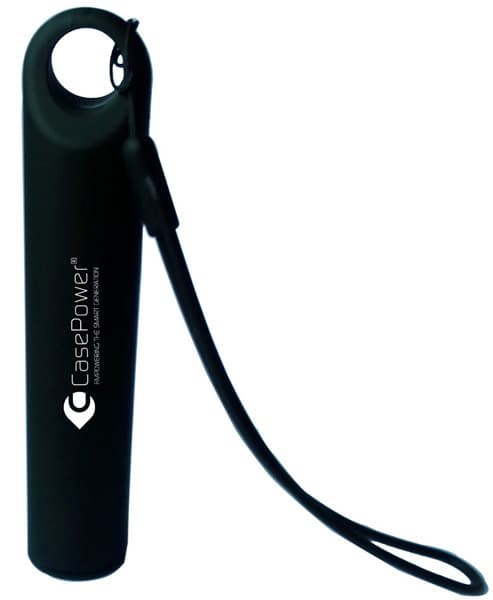 Pomoćna baterija za mobilne uređaje Powerbank Casepower Street Power crna