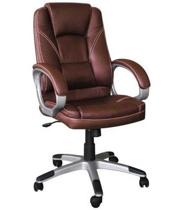 Radna Fotelja Bern II - Eko Koža Brown