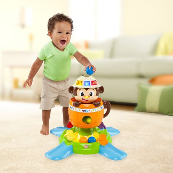 Bright Starts Edukativna igračka Majmunčić se skriva i vrti