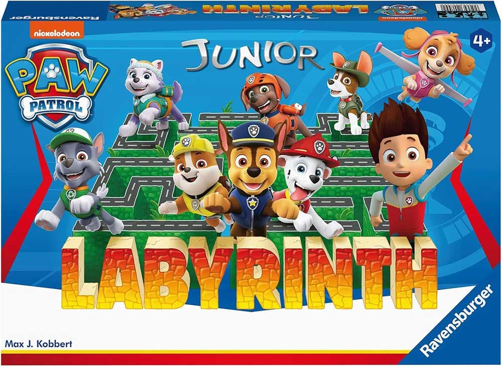 Društvena igra Lavirint Junior Patrolne šape Ravensburger 20799