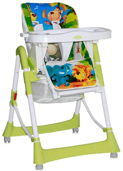 Bertoni Lorelli Stolica za hranjenje beba Primo Green jungle