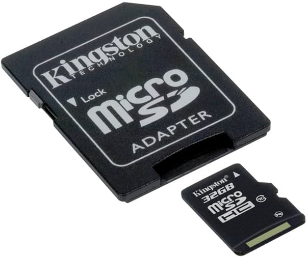 Micro SDHC memorijska kartica sa SD adapterom 32 GB Kingston SDC10/32GB