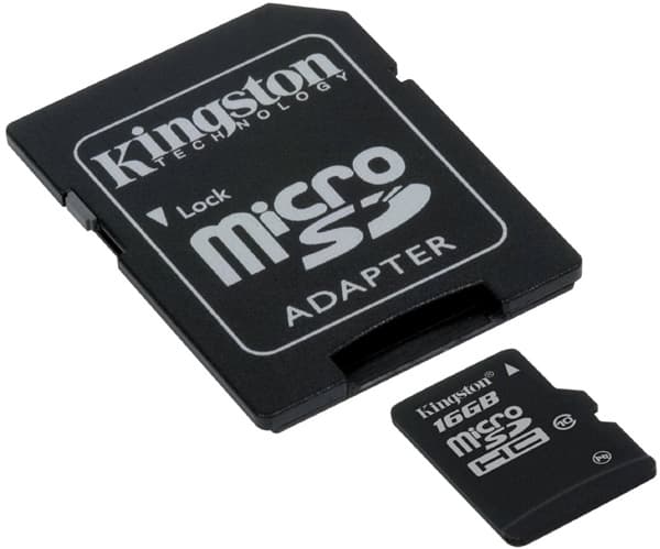 Micro SDHC memorijska kartica sa SD adapterom 8 GB Kingston SDC10/8GB
