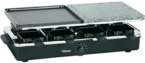 Raklet, kameni gril, 8 tiganja Tristar RA-2992