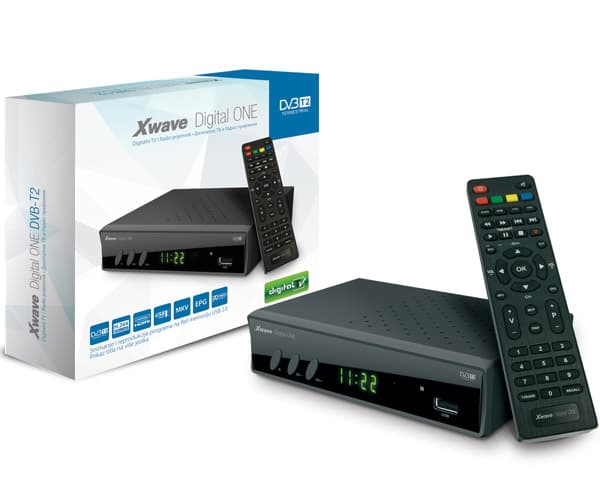 Set Top Box prijemnik digitalnog TV signala DVB-T2 Xwave Digital One