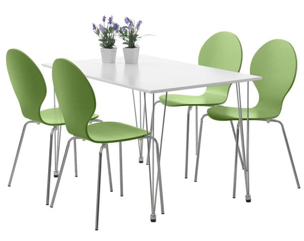 Trpezarijska garnitura Swan limeta