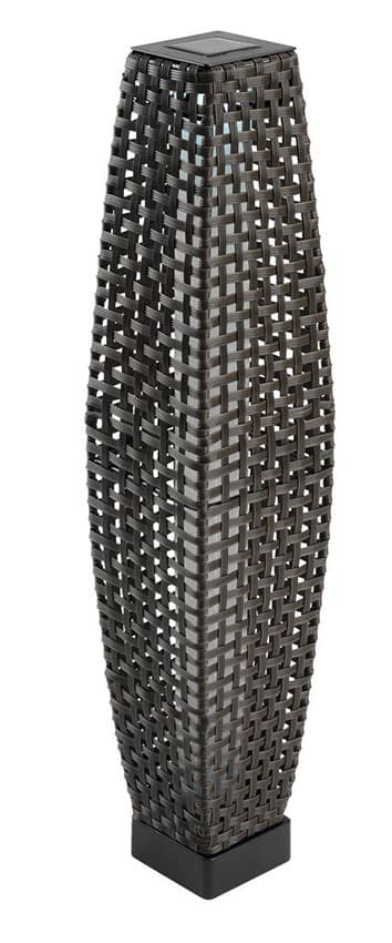 Solarna Lampa Obložena PE Ratanom