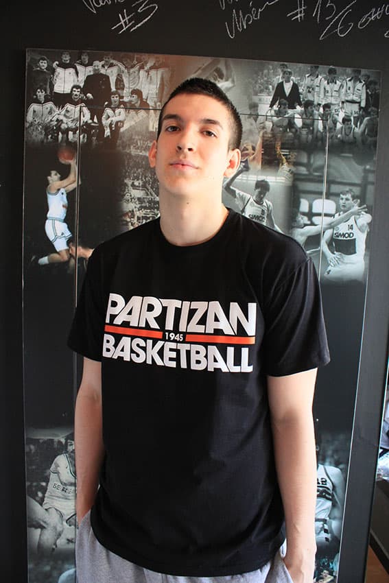 Partizan 1945 Basketball Majica M
