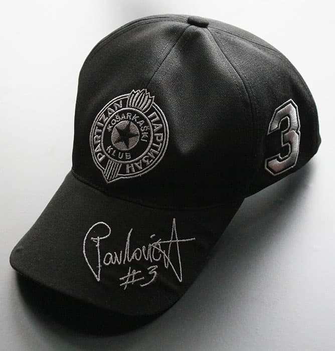 Saša Pavlović KK Partizan kačket