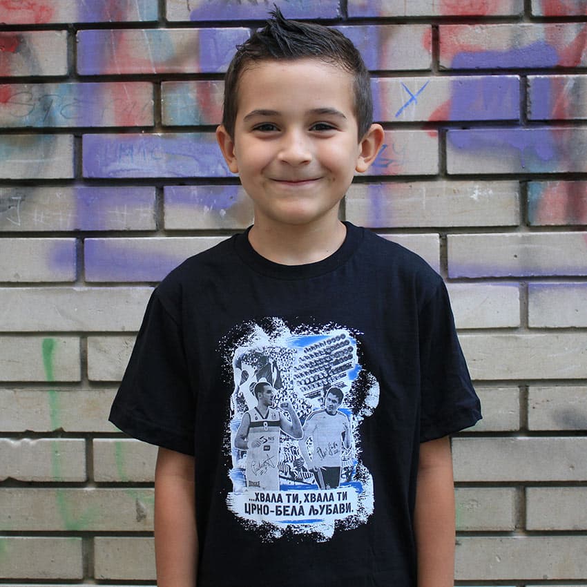 Hvala Ti, Hvala Ti, Crno Bela Ljubavi - Dečija Majica 12