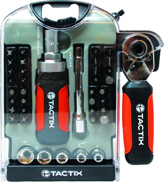 Komplet alata u plastičnoj kutiji 40 delova Tactix 900161 038615
