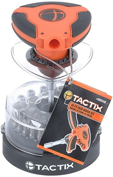 Komplet alata u plastičnoj kutiji 46 delova Tactix 900242 038618