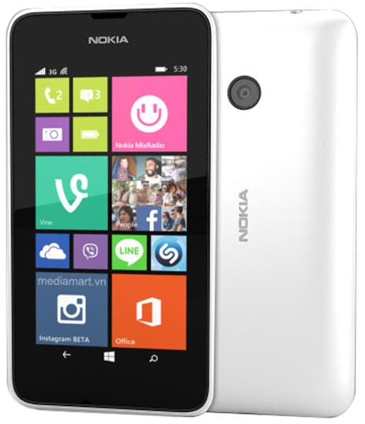 Nokia Lumia 530 Dual SIM Smartphone White