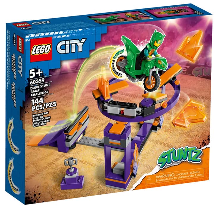 LEGO® City Kocke Stuntz Rampa za zakucavanje sa obručem 60359