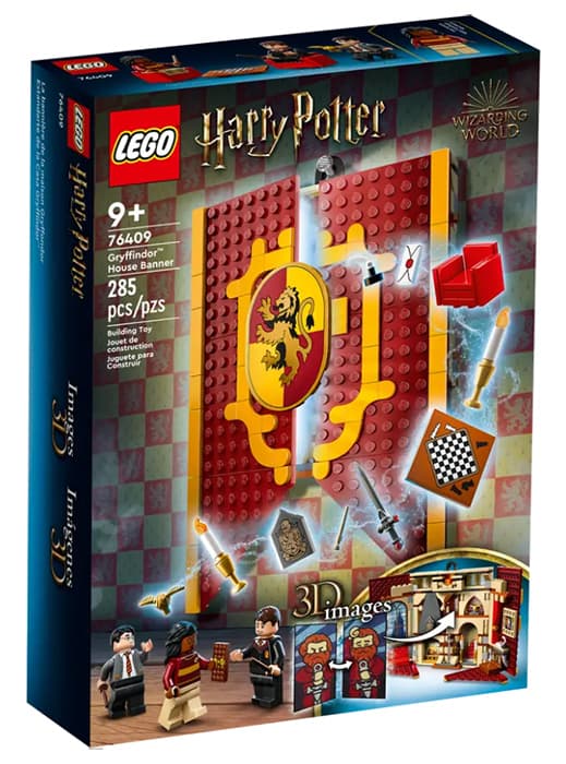 LEGO® Harry Potter™ Kocke Zastava Grifindora 76409