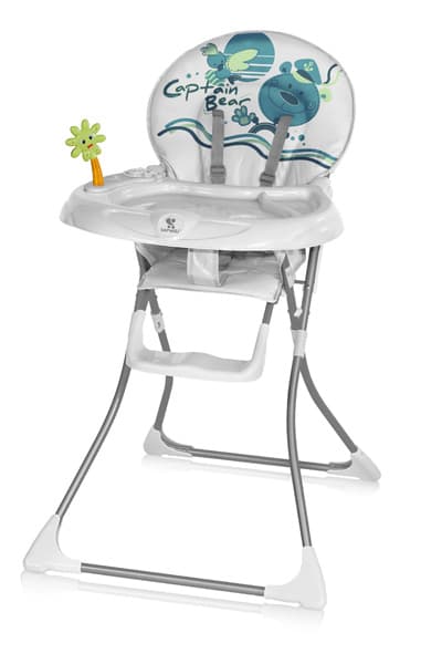 Bertoni Lorelli Visoka stolica za bebe Jolly White Captain Bear 10100081426