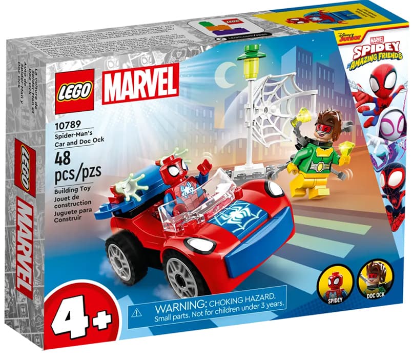 LEGO® Kocke Marvel Spajdermenov auto i Dok Ok 10789