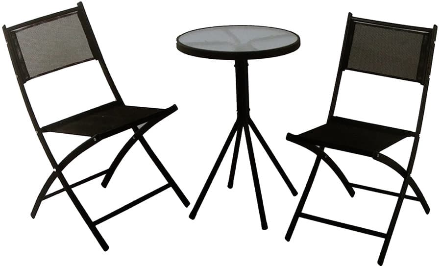 Baštenski Bistro Set  Sa Sklopivim Stolicama Iowa