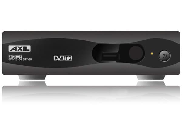 Axil Set Top Box prijemnik digitalnog TV signala DVB-T2 RT0430T2