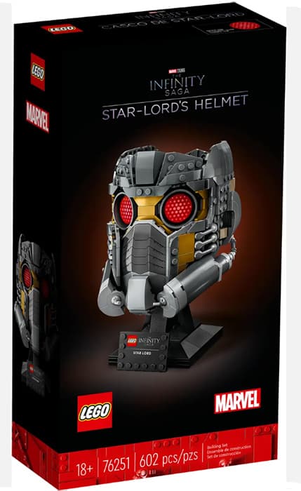 LEGO® Kocke Marvel Star-Lordov šlem 76251