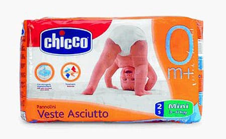 Chicco pelene dry mini 3-6 kg (28 kom) 39070