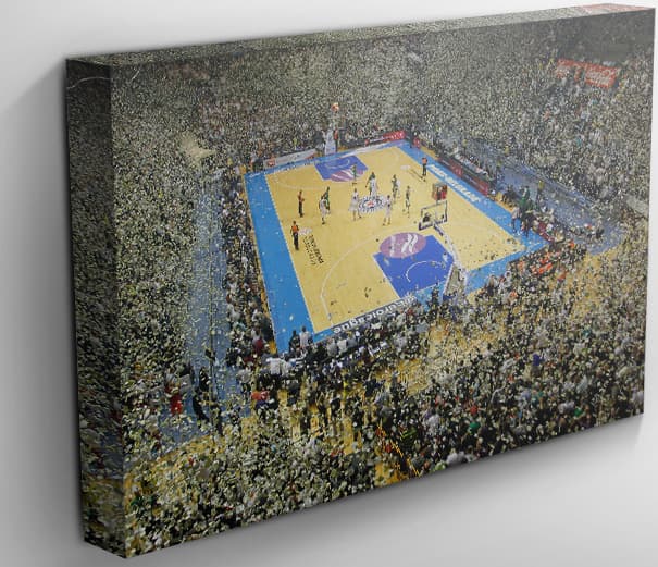 KK Partizan Fotografija Koreografija Kanvas 40x30 cm 