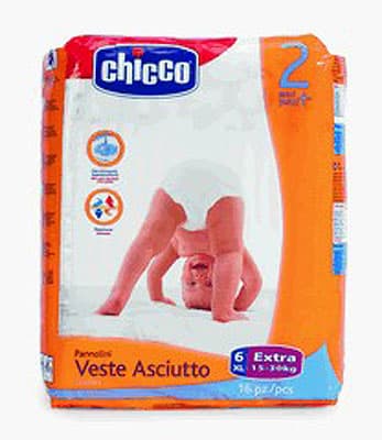 Chicco pelene dry extra 15-30 kg (16 kom) 39078