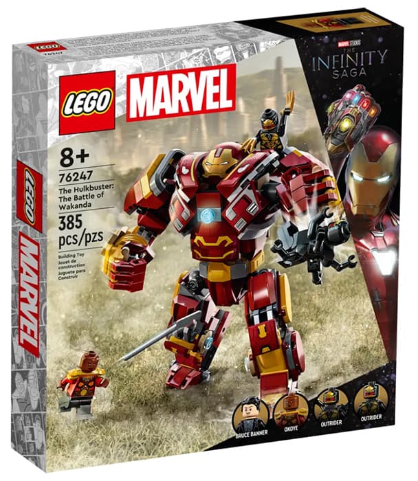 LEGO® Kocke Marvel Halkbaster: Bitka za Vakandu 76247