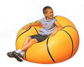 Fotelja u obliku košarkaške lopte - Bestway 75033
