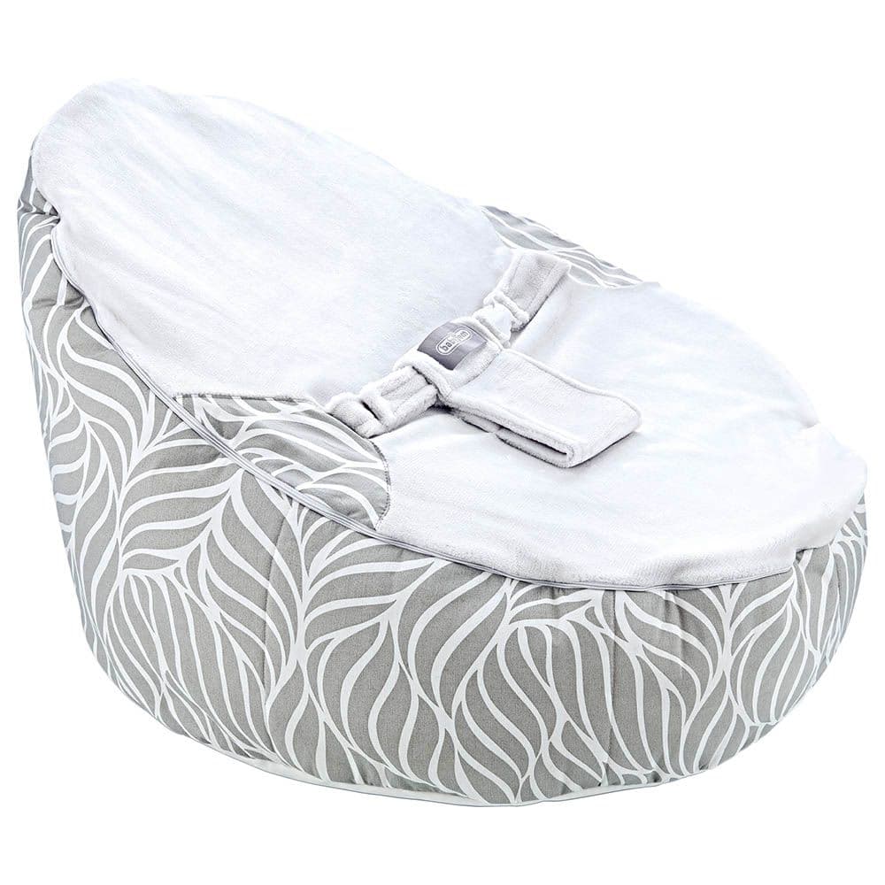 BabyJem Ležaljka lazy bag za bebe -  fotelja za decu Bean Bed Fluffy grey 93480