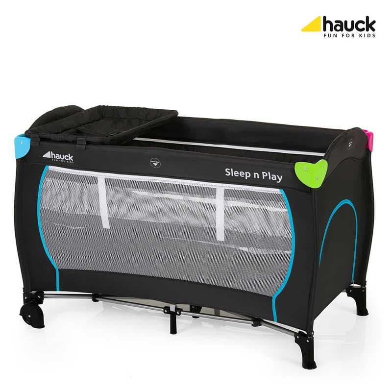 Hauck Prenosivi krevetac Sleep-n-Play Center Multi Black 5170144