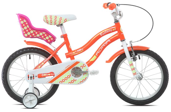 Dečiji bicikl za devojčice Adria 16HT Fantasy orange 912126-16