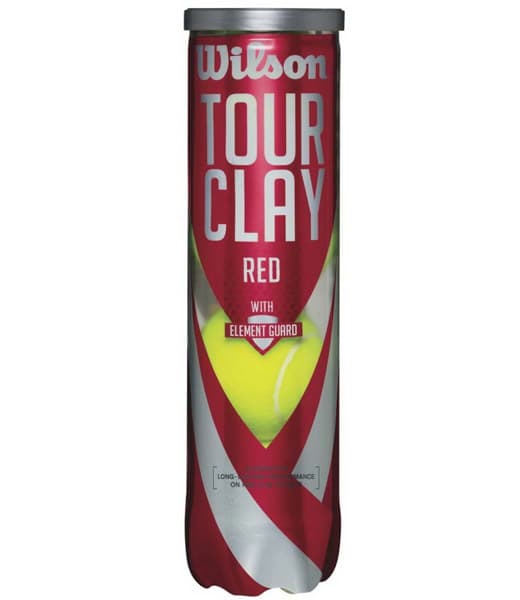 Loptice za tenis Wilson Tour Clay Red WRT110800