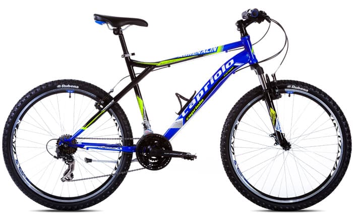 Bicikl Capriolo Adrenalin 26/21HT crno plavo zeleno 914431-20 ram 20