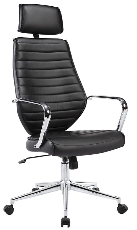 Radna Kancelarijska Fotelja Cambridge ECO Crna