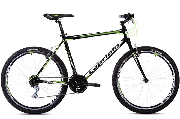 Bicikl Capriolo Attack 26/21AL crno zelena 914560-22