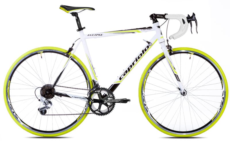 Bicikl Capriolo 700/14HT belo crno zelena 914616-58