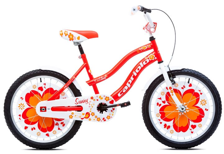 Dečiji bicikl Capriolo Sunny 20HT belo crveno oranž 914111-20