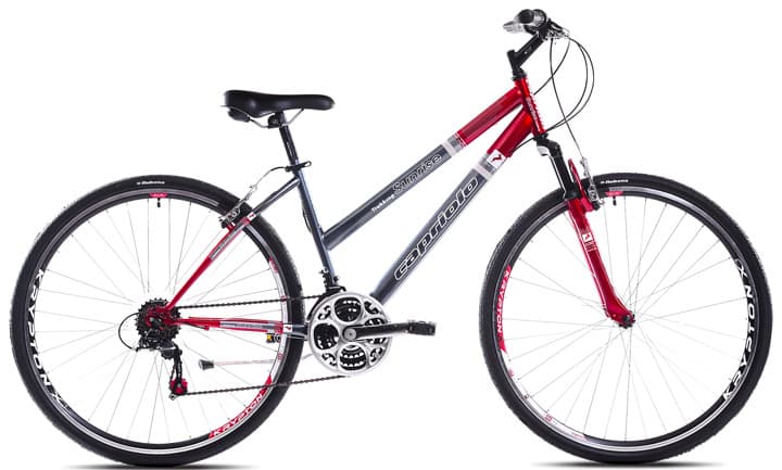 Bicikl Capriolo Sunrise Trekking Lady 28/18HT sivo crvena 913597-17