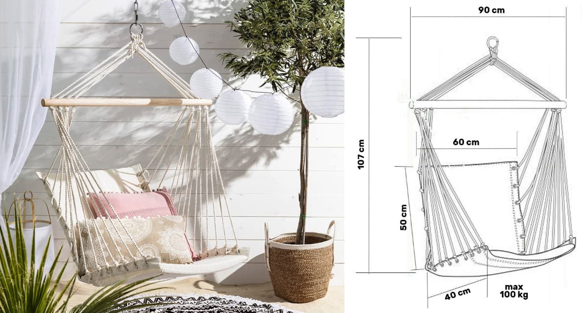 Viseća Fotelja Ljuljaška Prime  15-116