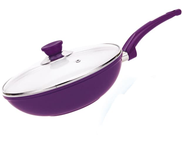Wok sa poklopcem i keramičkim premazom CL-155