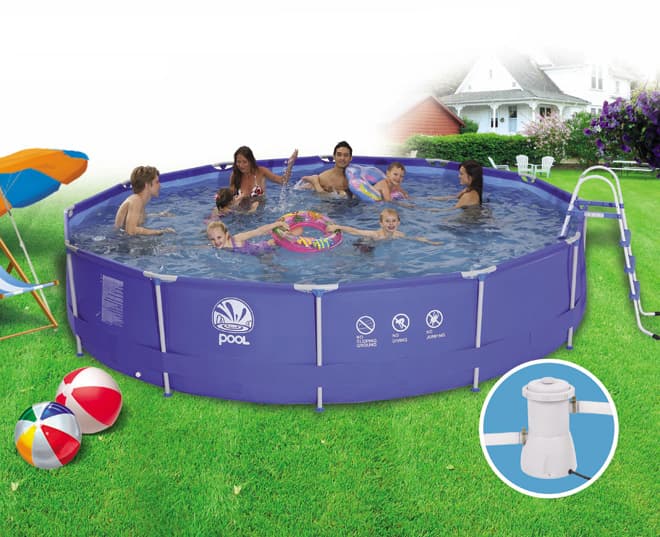 Bazen sa metalnom konstrukcijom, filter pumpom i opremom 450x90 Jilong JL010135NG