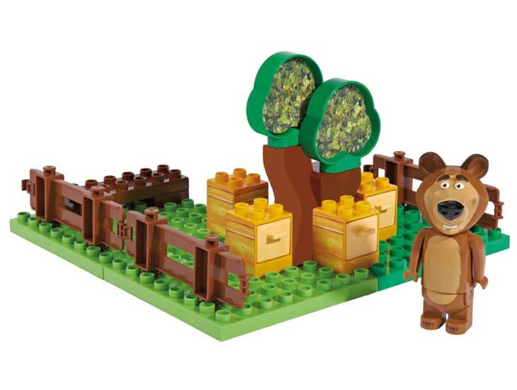 Play Big Kocke Maša i Medved - Medin vrt SB57092