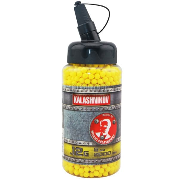 Airsoft municija Kalashnikov BB Kuglice 0.12g 6mm 2000 123402 3853