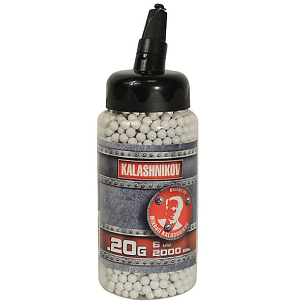 Airsoft municija Kalashnikov Kuglice 0.2g 6mm 2000 123401 3854