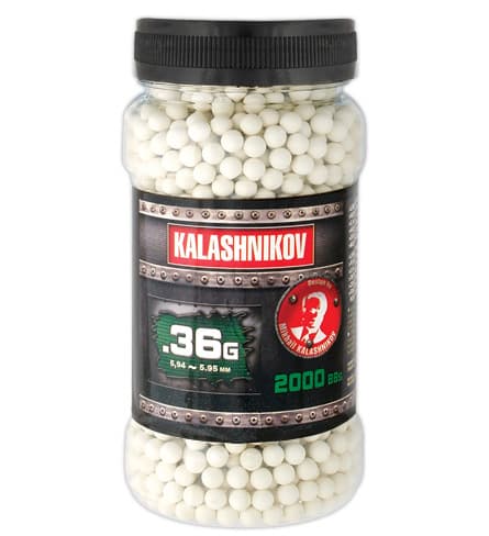 Airsoft municija Kalashnikov Kuglice 0.36g 6mm 2000 123700 3851