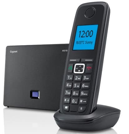 Bežični fiksni telefon Gigaset A510 IP Black