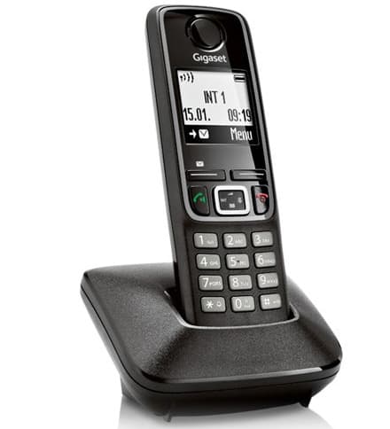 Bežični fiksni telefon Gigaset A420 Black