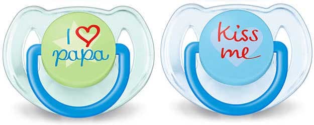 Avent Varalica za bebe I LOVE 6-18m 2kom plava