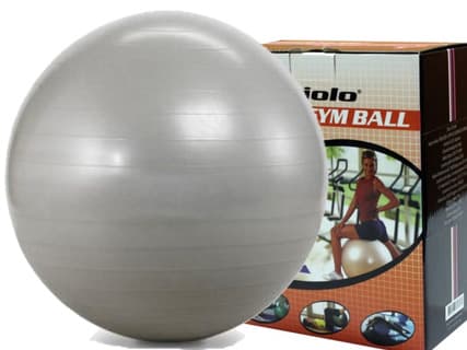 Lopta za pilates 55 cm 291356 Silver